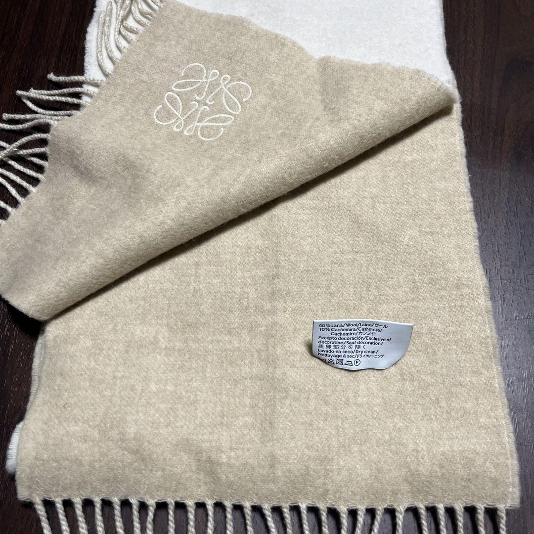 ロエベ　Loeve カシミアウールマフラー　スカーフ