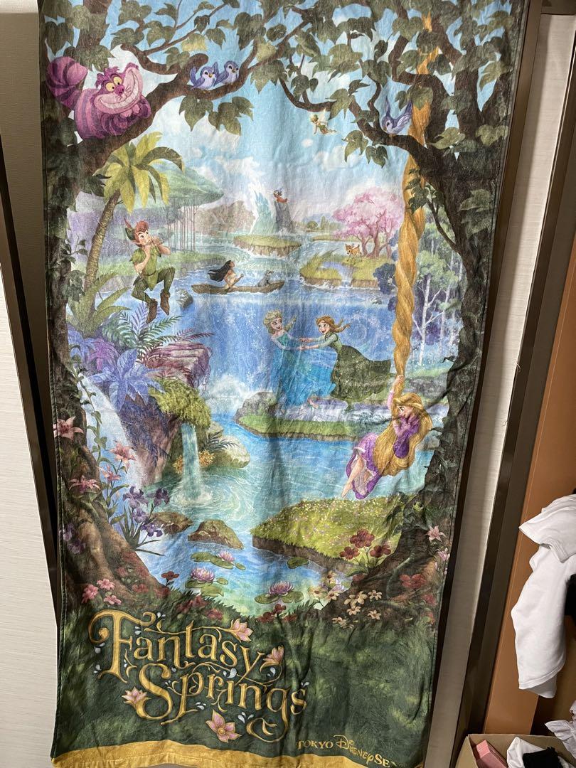 ファンタジースプリングス ワイドバスタオル ワイドバスタオル（ファンタジースプリングス世界観グッズ