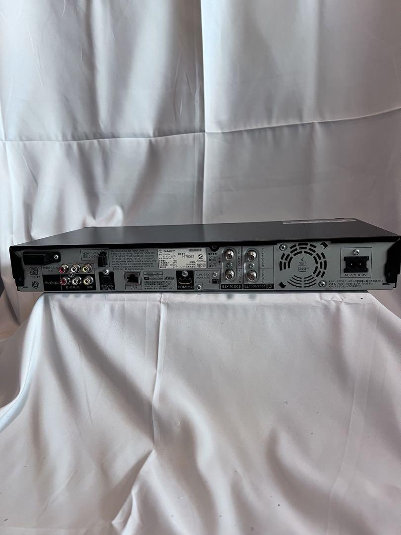 SHARP BD-HDW73 320GB ブルーレイレコーダー