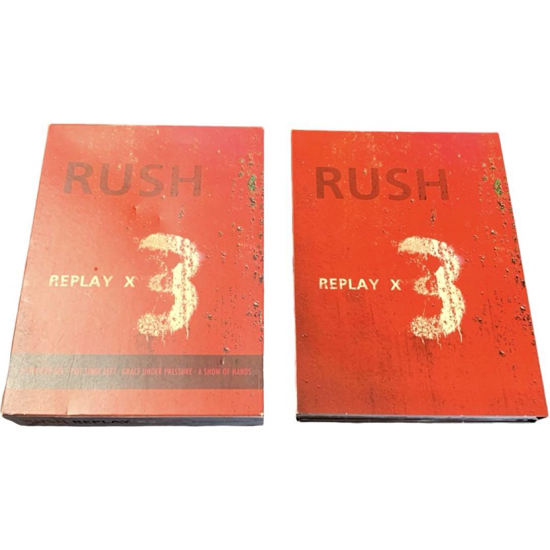 RUSH Replay x 3 輸入盤 [3DVD + 1CD] ラッシュ