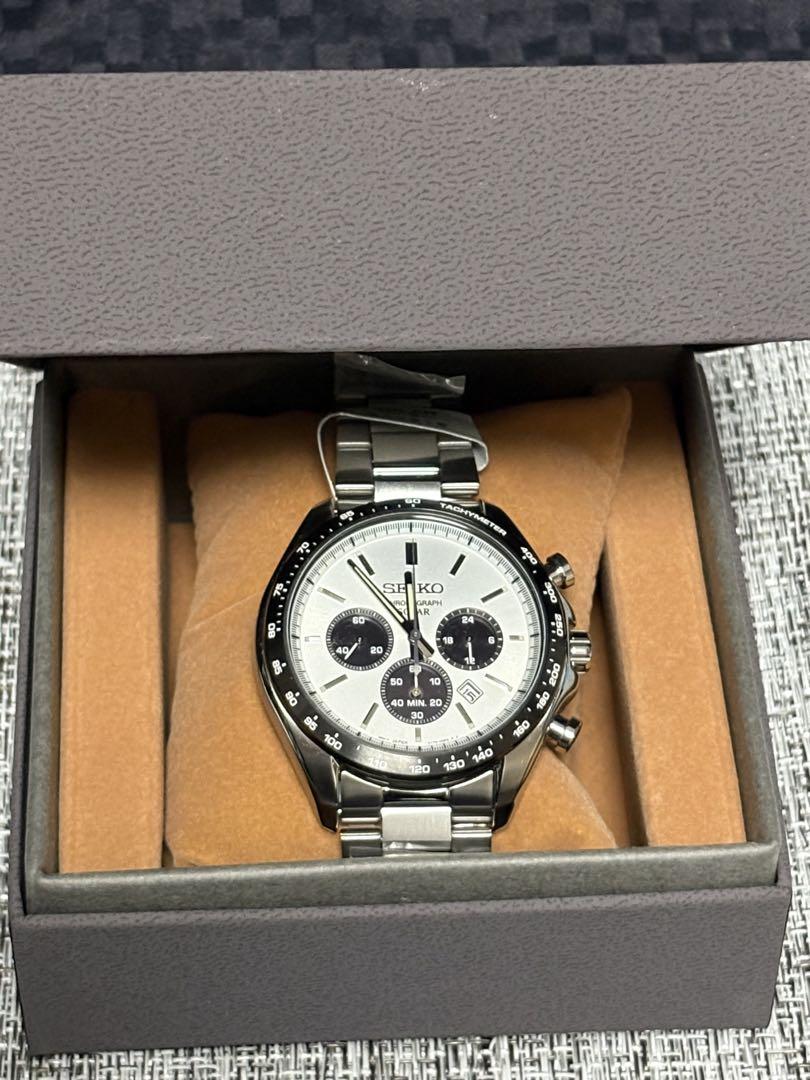 【新品未使用】SEIKOセレクション SBPY165 ソーラー式 クロノグラフ