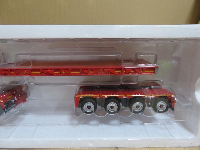ミニカー WSI 1/50 Scania FLATROOF Nooteboom