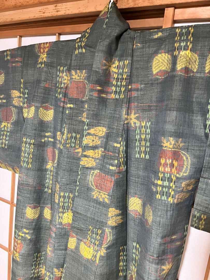 新品 着物 紬 街着・普段着 高級感ありで上品 - メルカリ