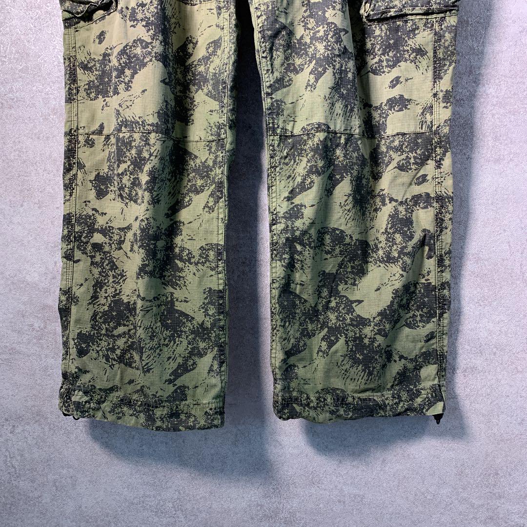 FTSCRIPT】 ワークパンツ/カーゴパンツ 古着usedBM23 パンツ サバイバル ミリタリー総柄カーゴパンツ サバイバル 【大阪公式】!! FTSCRIPT】 ワークパンツ/カーゴパンツ 古着usedBM23 パンツ サバイバル ミリタリー総柄カーゴパンツ サバイバル 【大阪公式】!!