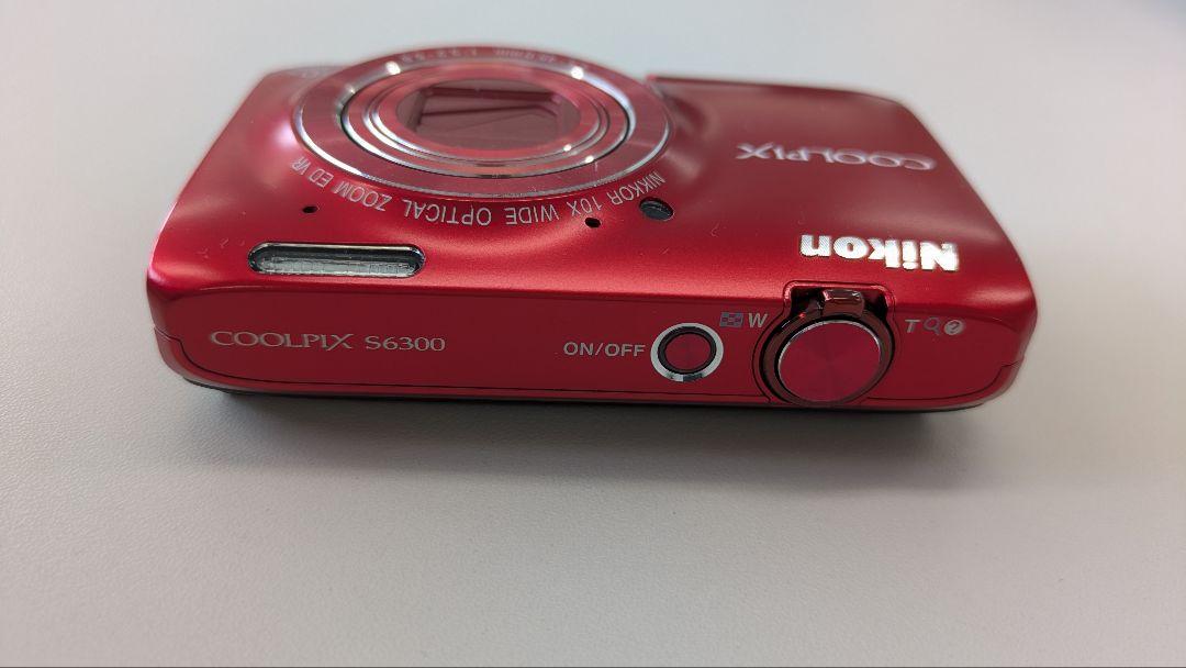 Nikon ニコン COOLPIX クールピクス S6300 レッド 赤