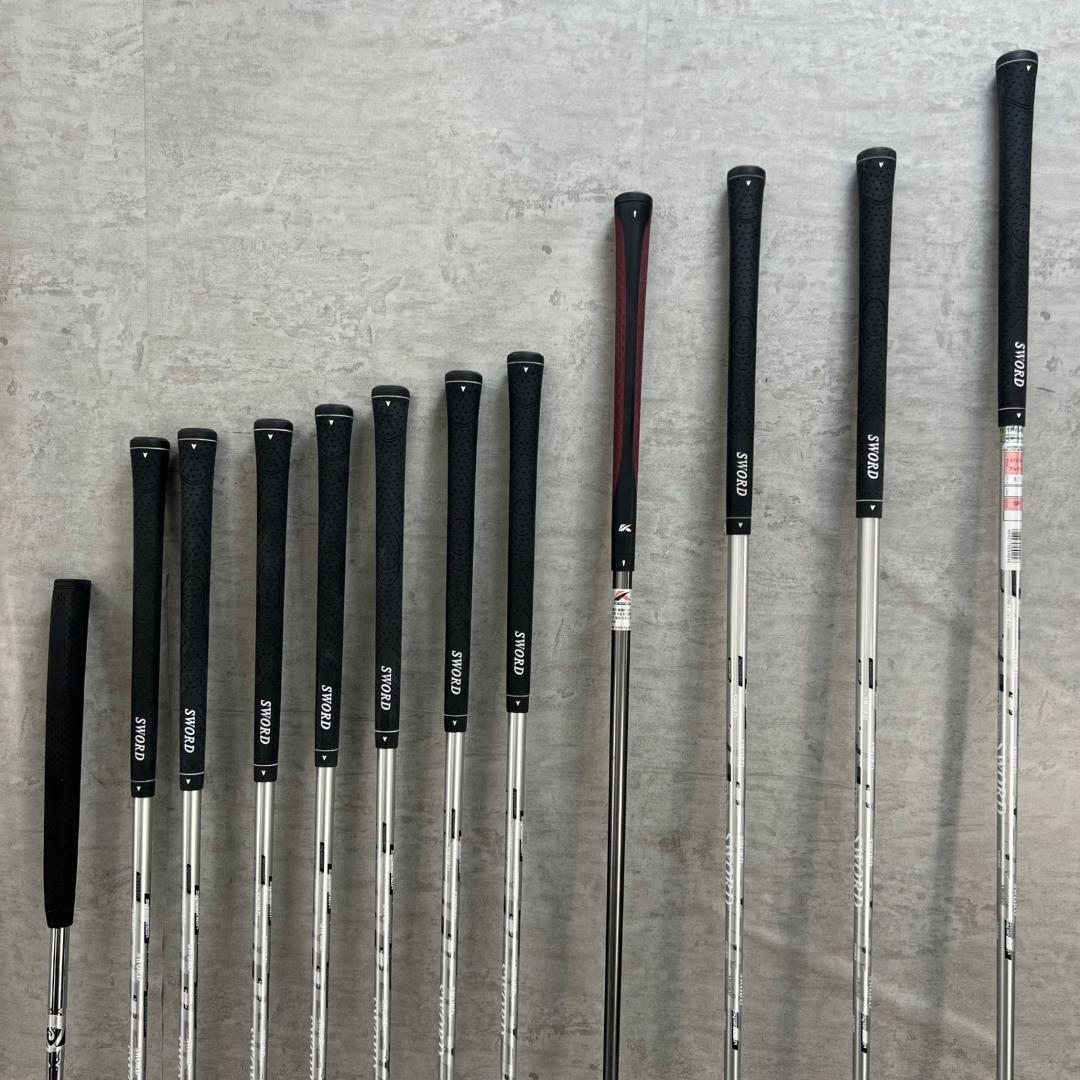 カタナ ルコックスポルティフ メンズゴルフ12本セット カーボン