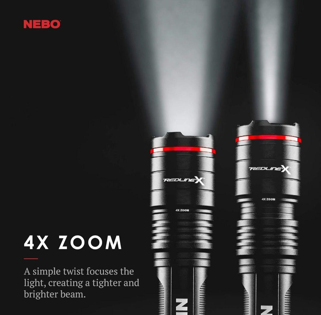 NEBO Redline-X 充電式防水懐中電灯