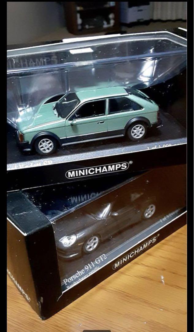 【4台セット】ミニチャンプス　オベル　カデット ポルシェ他　1/43