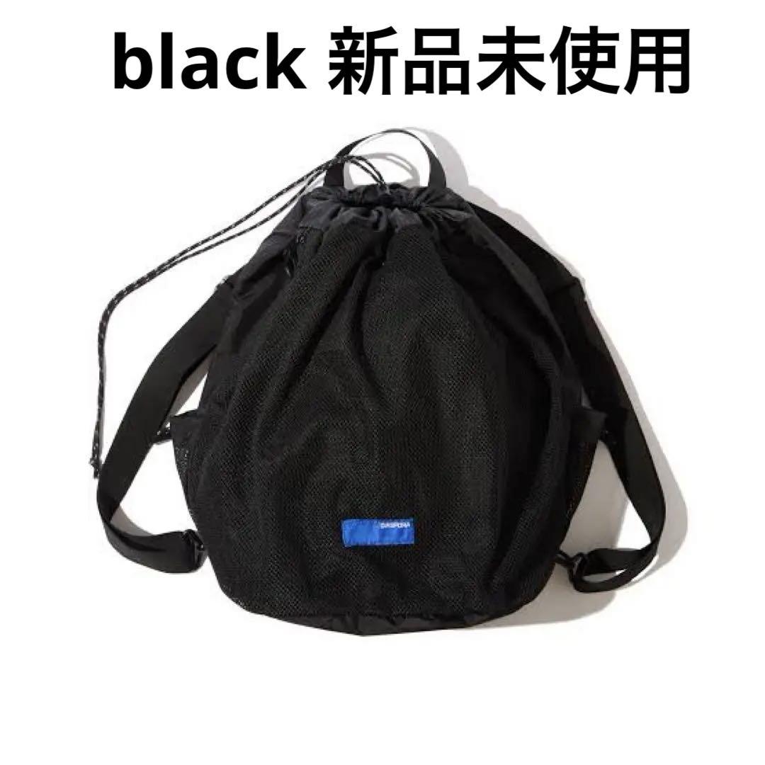 DIASPORA SKATEBOARDS MESH KNAPSACK(BLACK/SAND) – Re'verth