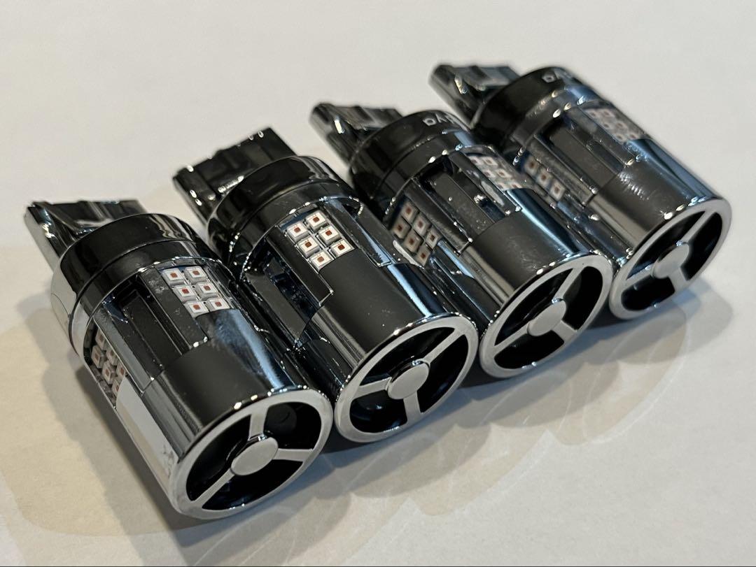 HID屋　LEDウインカー　T20 ハイフラ防止　冷却ファン付き　4個セット