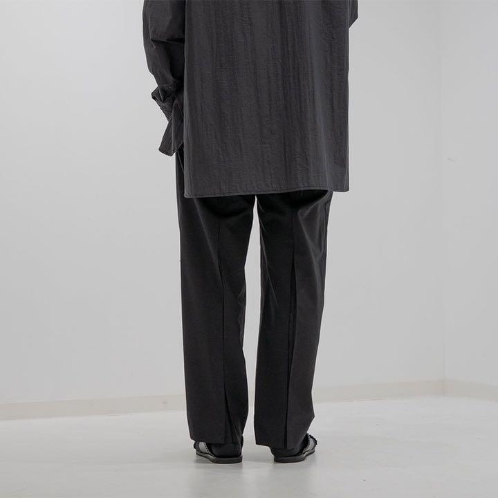 IRENISA 21aw DOUBLE CENTER PLEATS PANTS