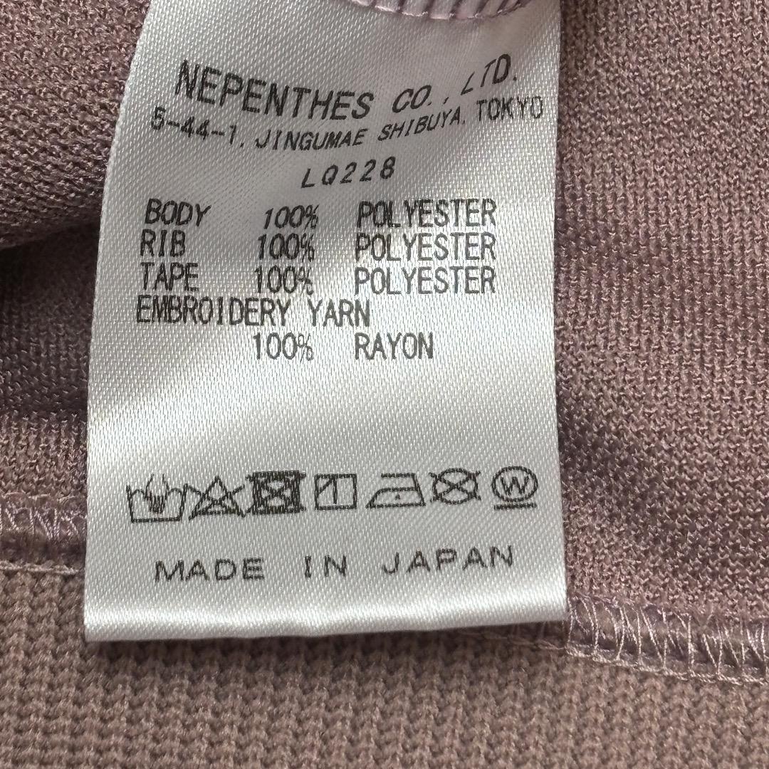 needles ニードルス トラック クルーネック シャツ トープ　L