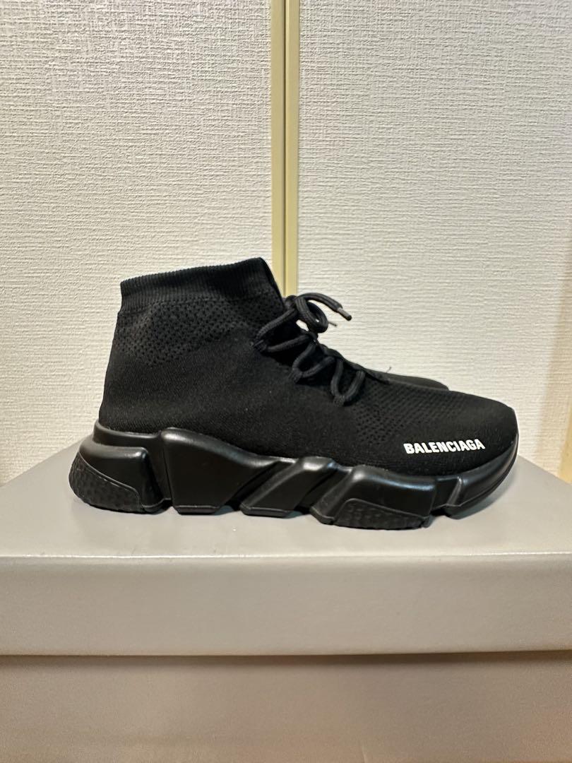 BALENCIAGA スピードレースアップトレーナー ブラック