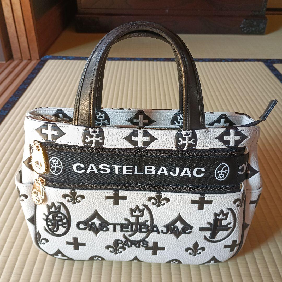 CASTELBAJAC ロゴプリント ハンドバッグ