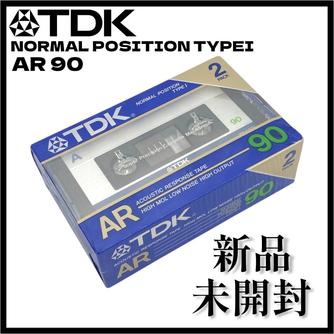 【TDK】AR 90 2pack カセットテープ【新品未開封】【希少】②