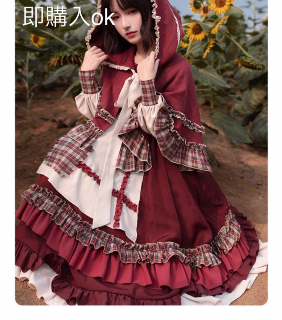即日発送】puji赤ずきん　ロリィタワンピース　アマベル　夢展望　toalice