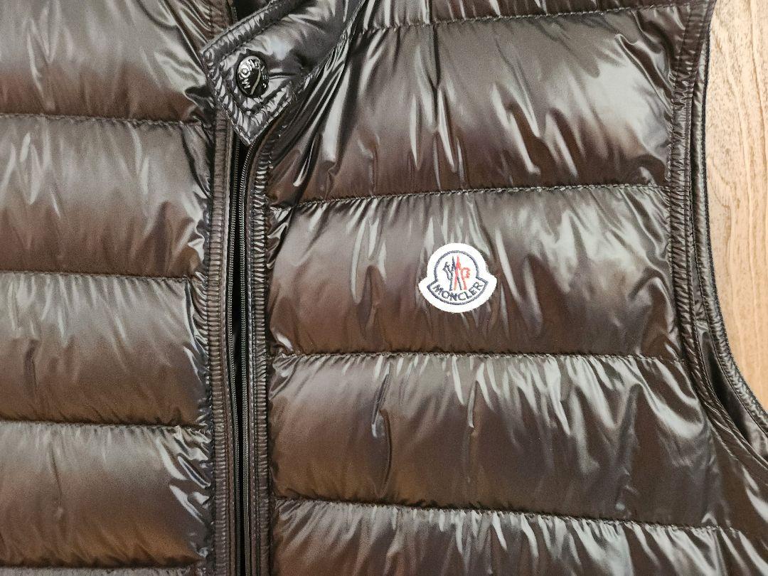 MONCLER ブラック ダウンベストサイズ7