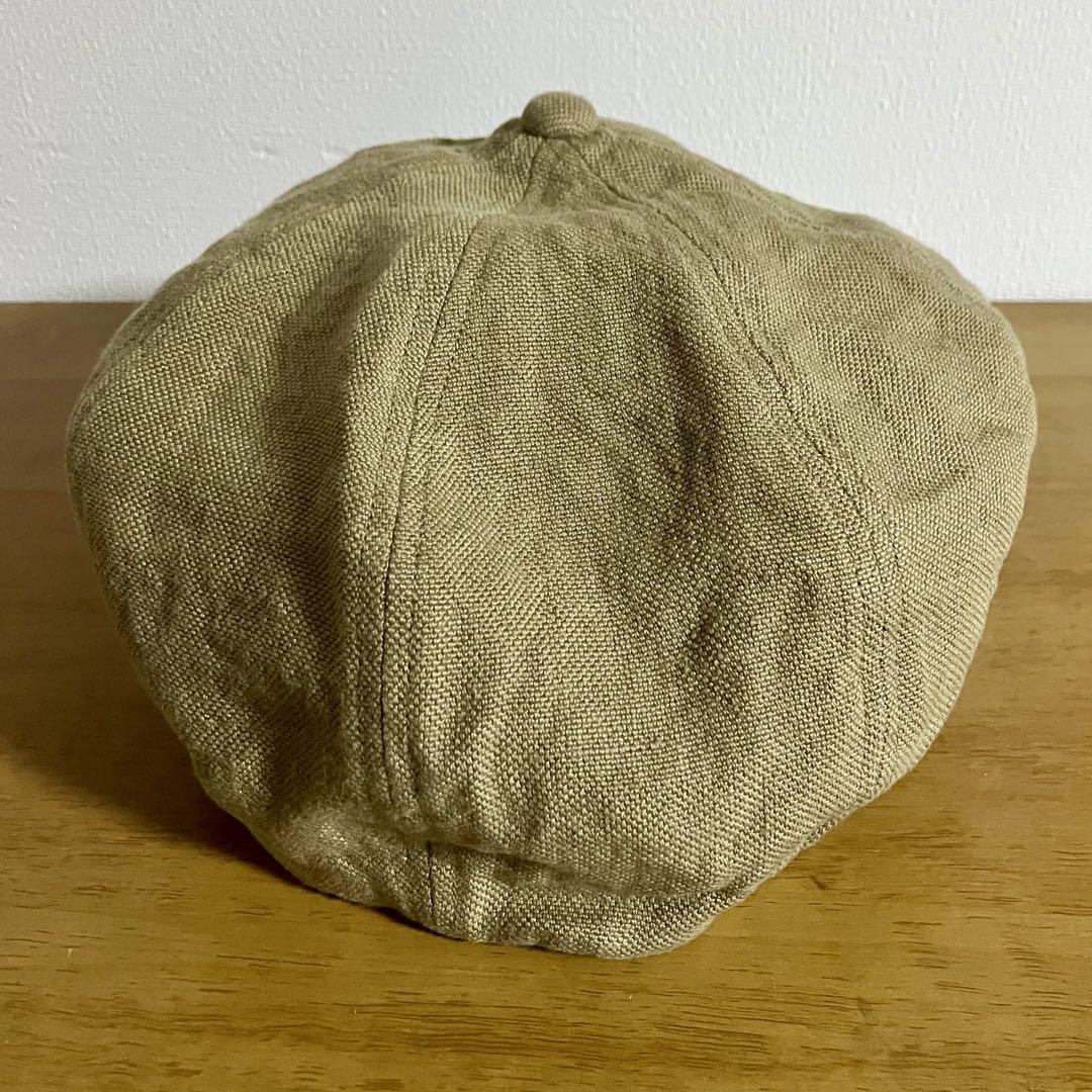 Nigel Cabourn ナイジェルケーボン　キャスケット　リネン　麻 Nigel Cabourn ナイジェルケーボン 帽子 キャスケット 麻100%