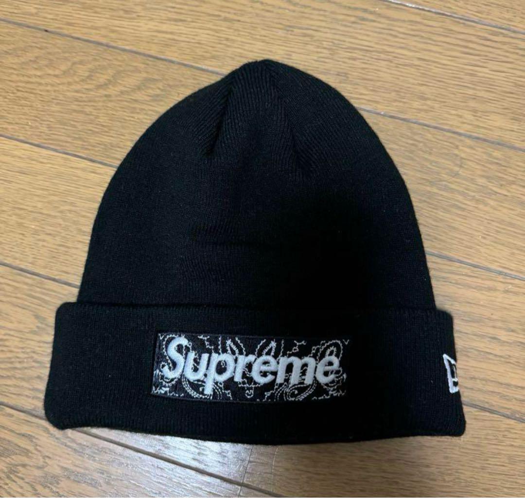 （新品未使用）supreme new era ニット帽　ビーニー