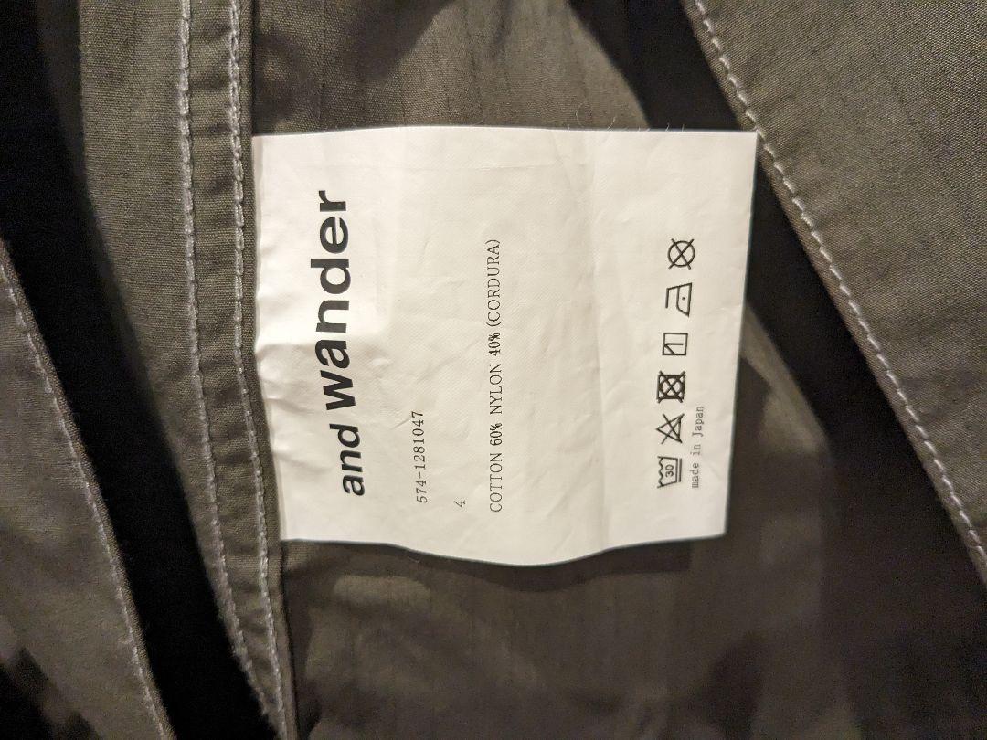 BARBOUR×and wander ジャケット 画像3
