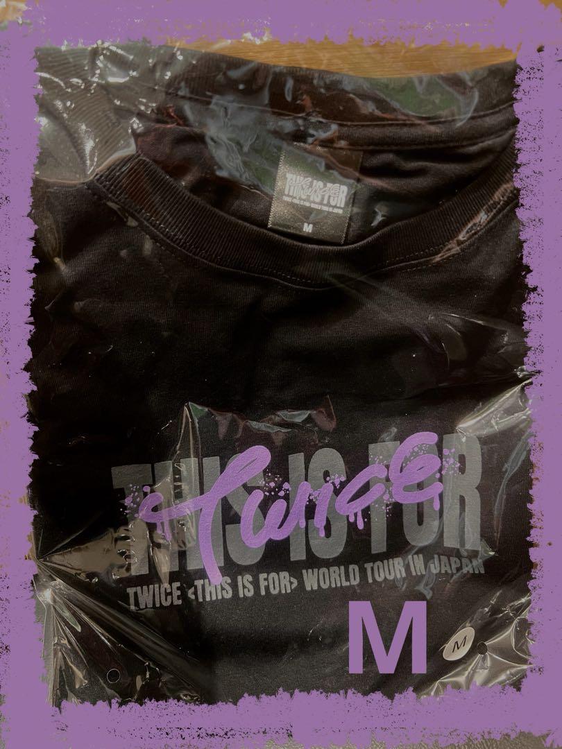 【新品】 TWICE サナ　THIS IS FOR Tシャツ　Mサイズ