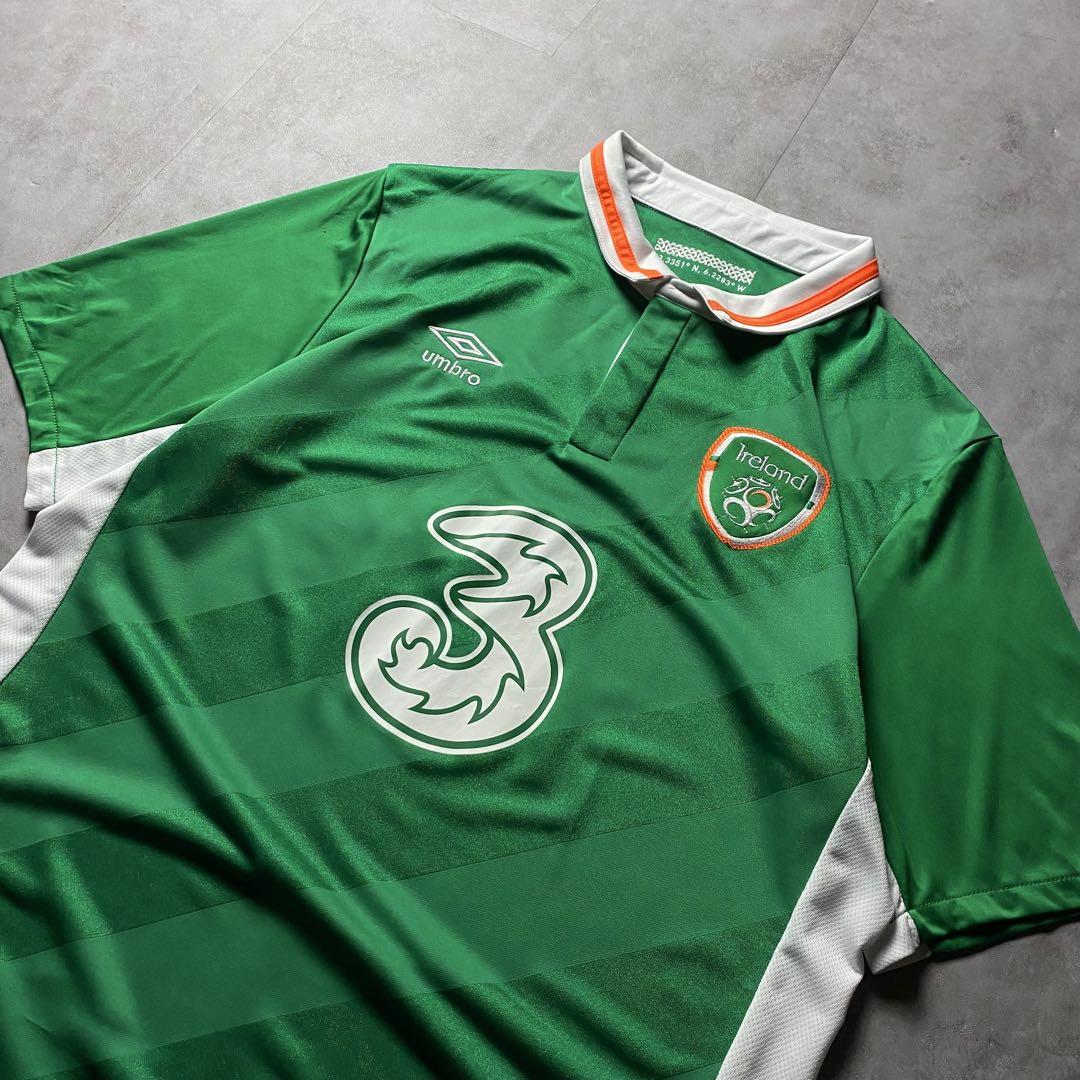 【入手困難】UMBRO アイルランド代表 ユニフォーム オフィシャル品 グリーン
