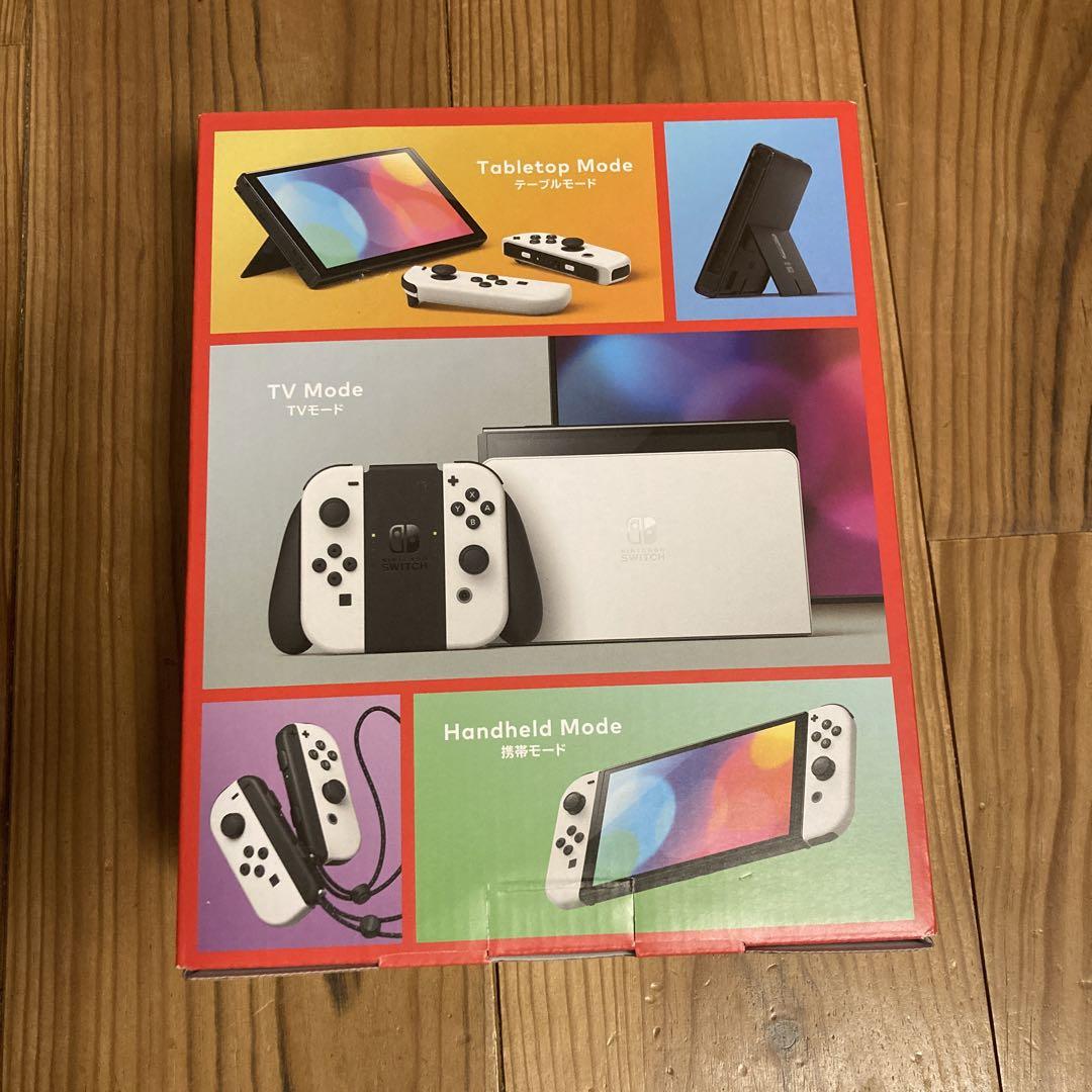ニンテンドーSwitch本体有機EL JCホワイト　新品！未開封！