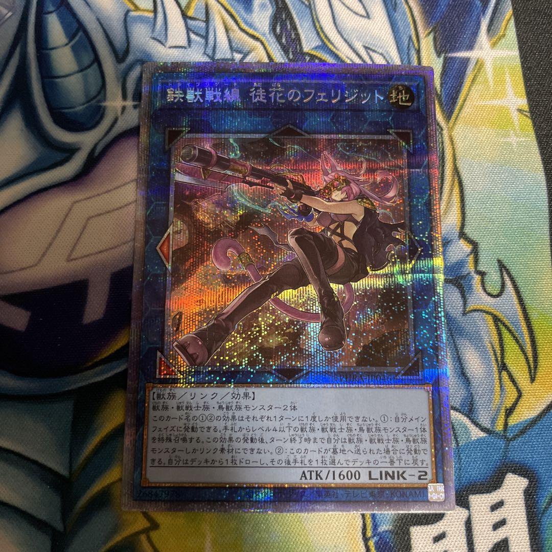 遊戯王　トライブリゲード　鉄獣戦線徒花のフェリジット　プリシク　プリズマ