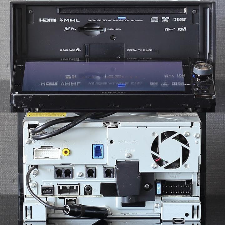 最新ファームウェア最上位彩速ナビ MDV-Z700Wフルセグ