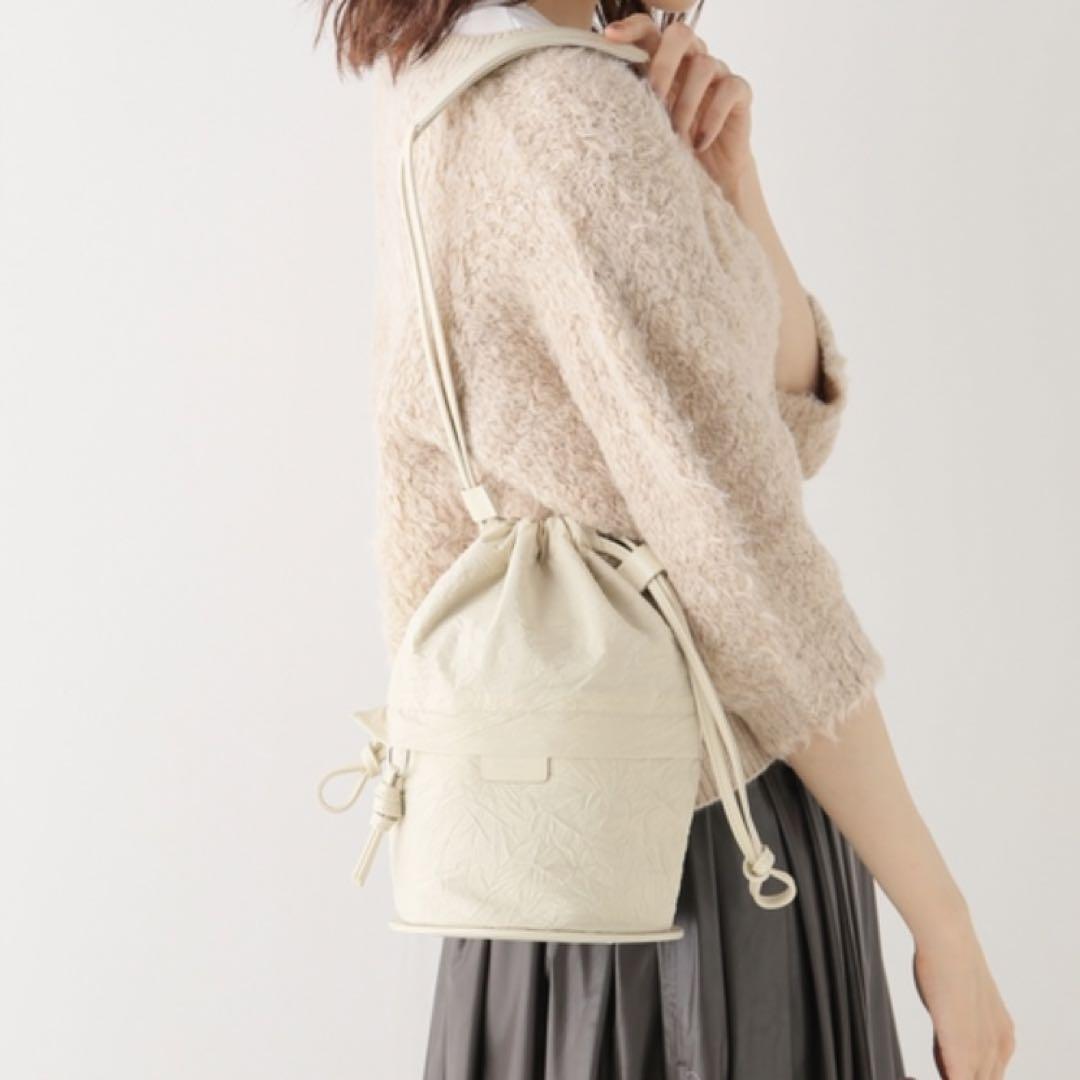 【KABINETT/カビネ】 DRAWSTRING WRINKLE バッグ Spick & Span（スピックアンドスパン）の「【Kabinett/カビネ