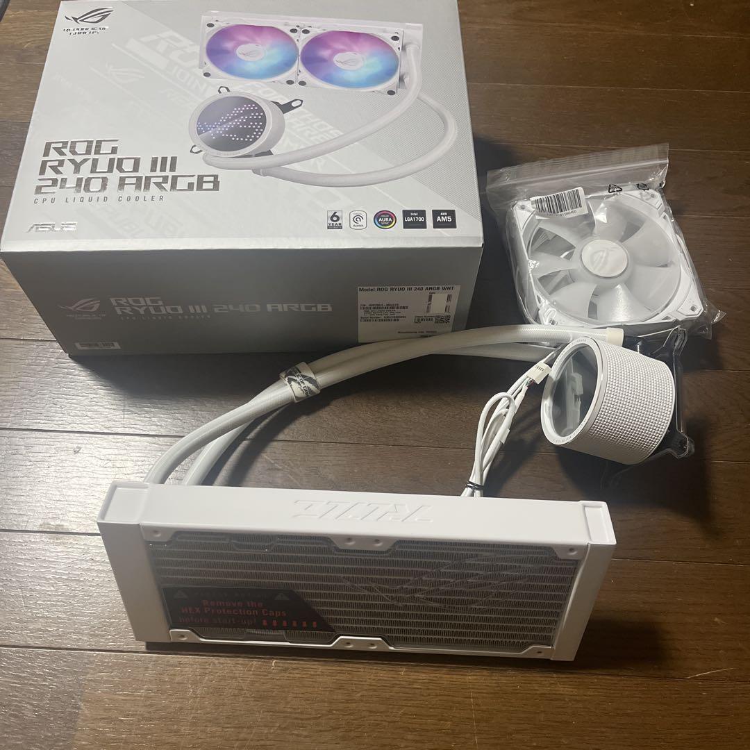 PC用ファン・クーラー ROG RYUO III 240 ARGB