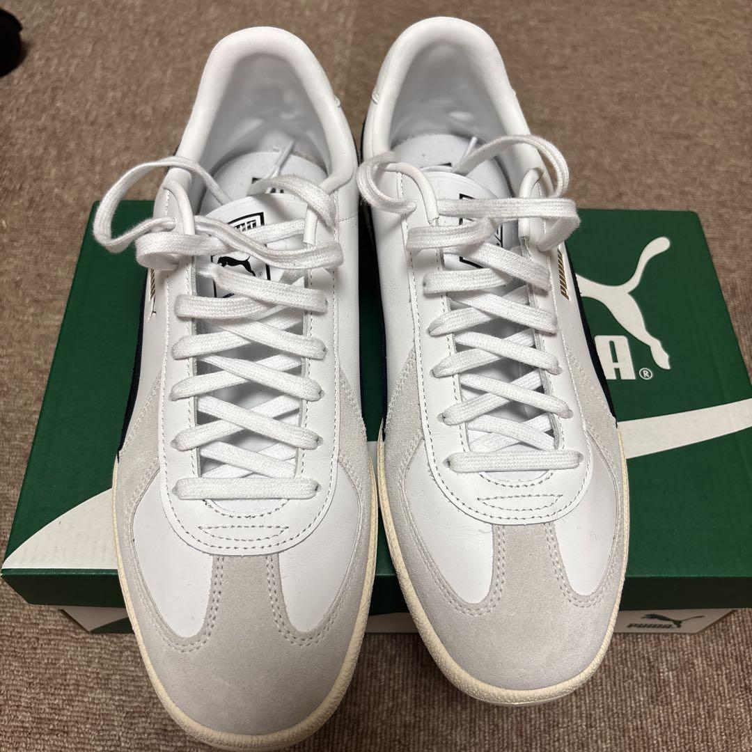 PUMA Army Trainer ホワイト/ブラック スニーカー