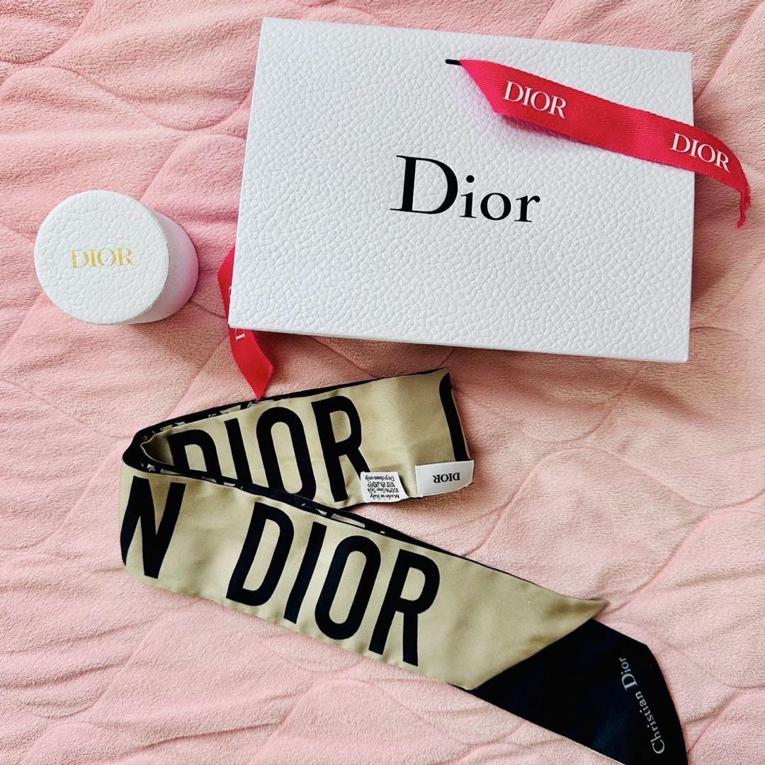 Dior ミッツァ スカーフ箱付き