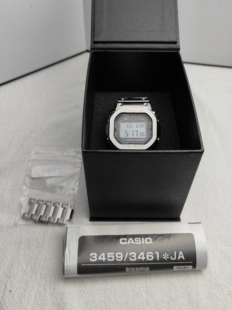 【良品】カシオ G-SHOCK GMW-B5000D-1JF あまりコマ5