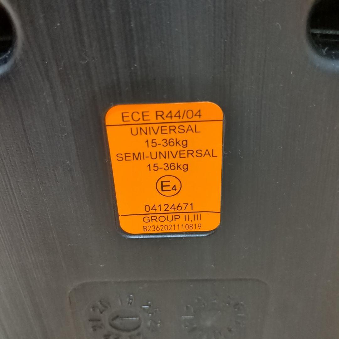 マムズキャリー ジュニアシート ハイバックFIX ISOFIX チャイルドシート