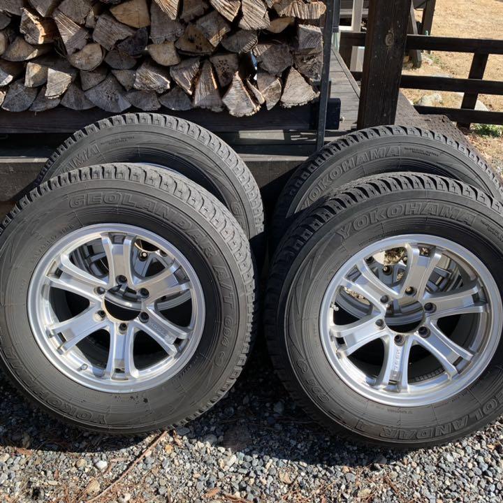 ヨコハマ265/65r17 ホイールセット プラド ハイラックス