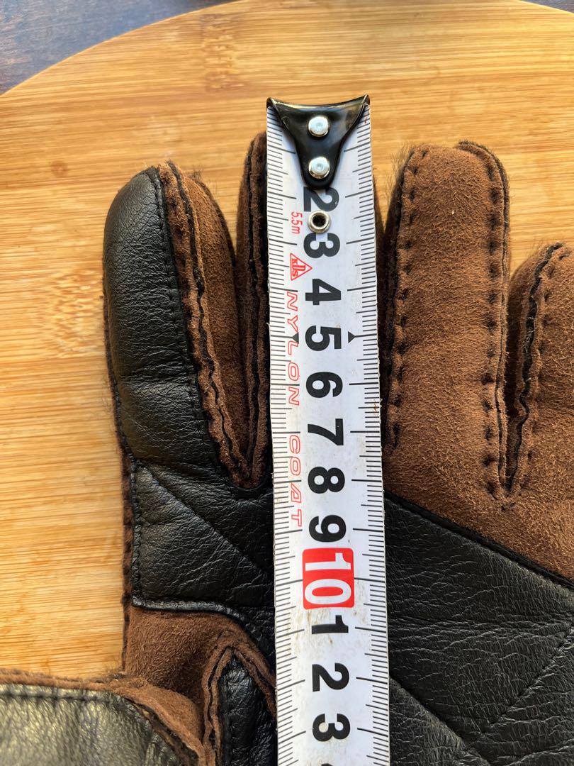 UGG アグ 手袋 ムートン五本指グローブ（ブラウン）