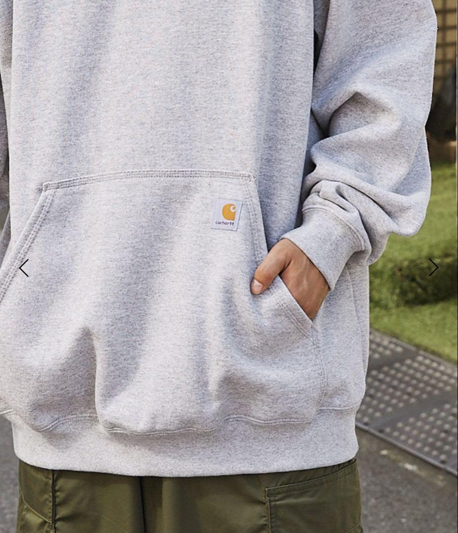 新品！Carhartt カーハート ヘビーウェイトパーカー K121 杢グレー