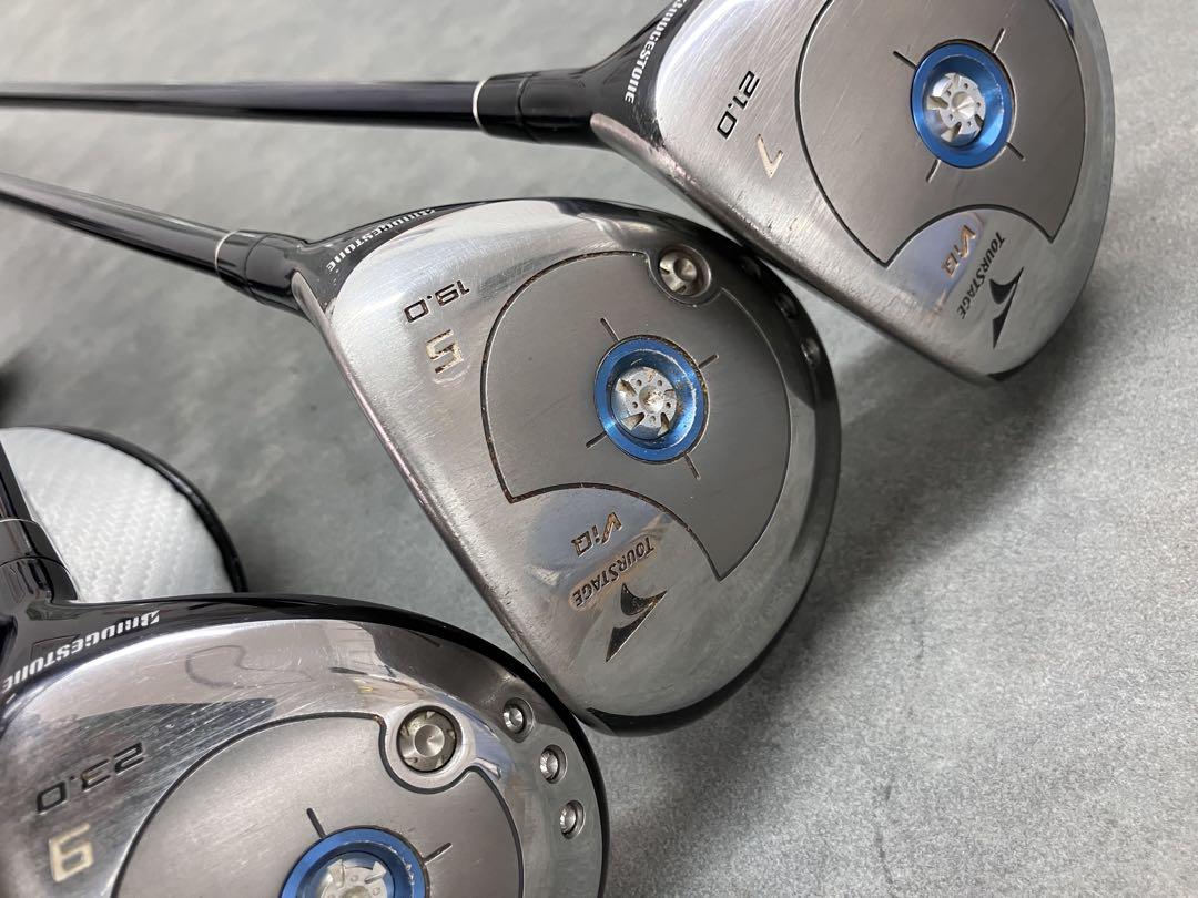 ブリヂストン ツアーステージ ViQ フェアウェイウッド　3本セット