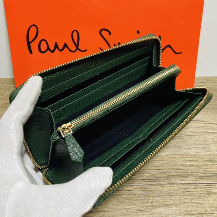ポールスミス Paul Smith 財布 （グリーン） -アウトレット通販