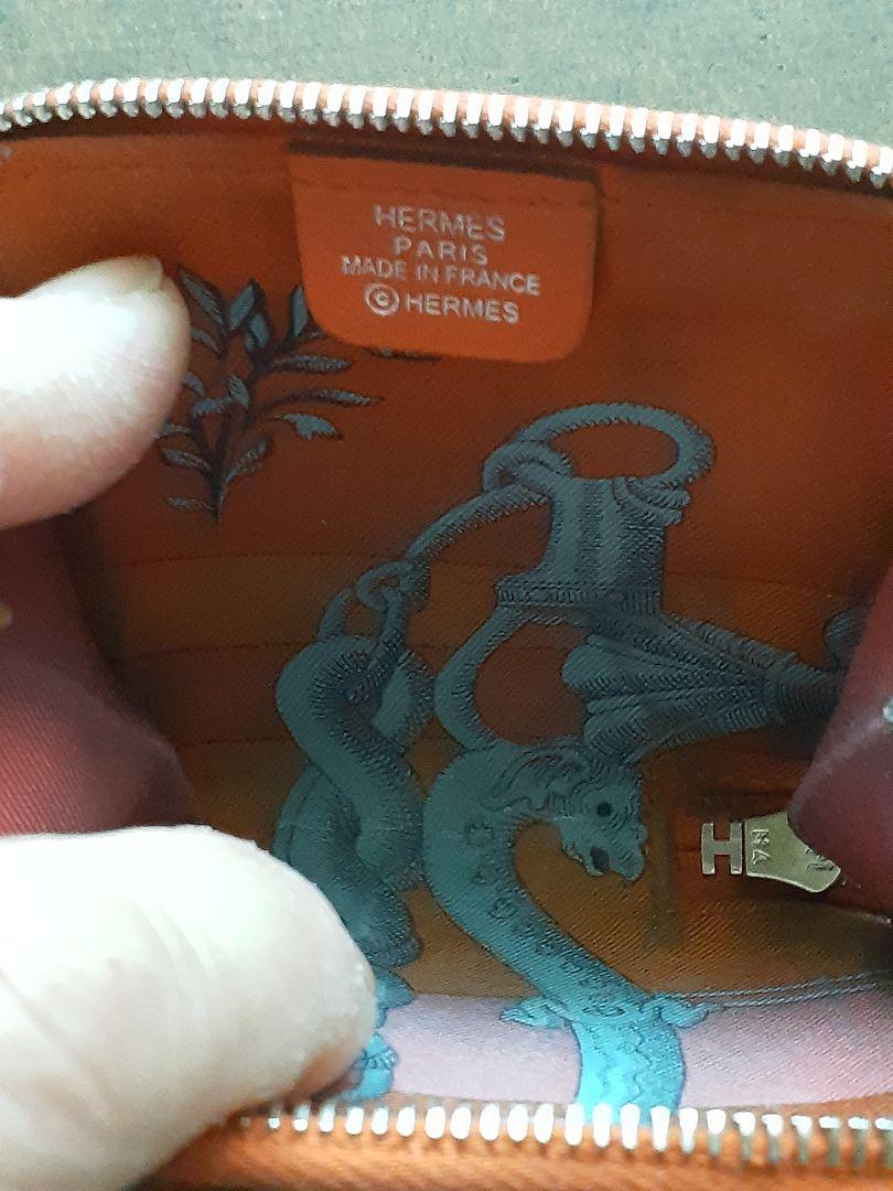 HERMES シルクイン ヴォーエプソン コインケース