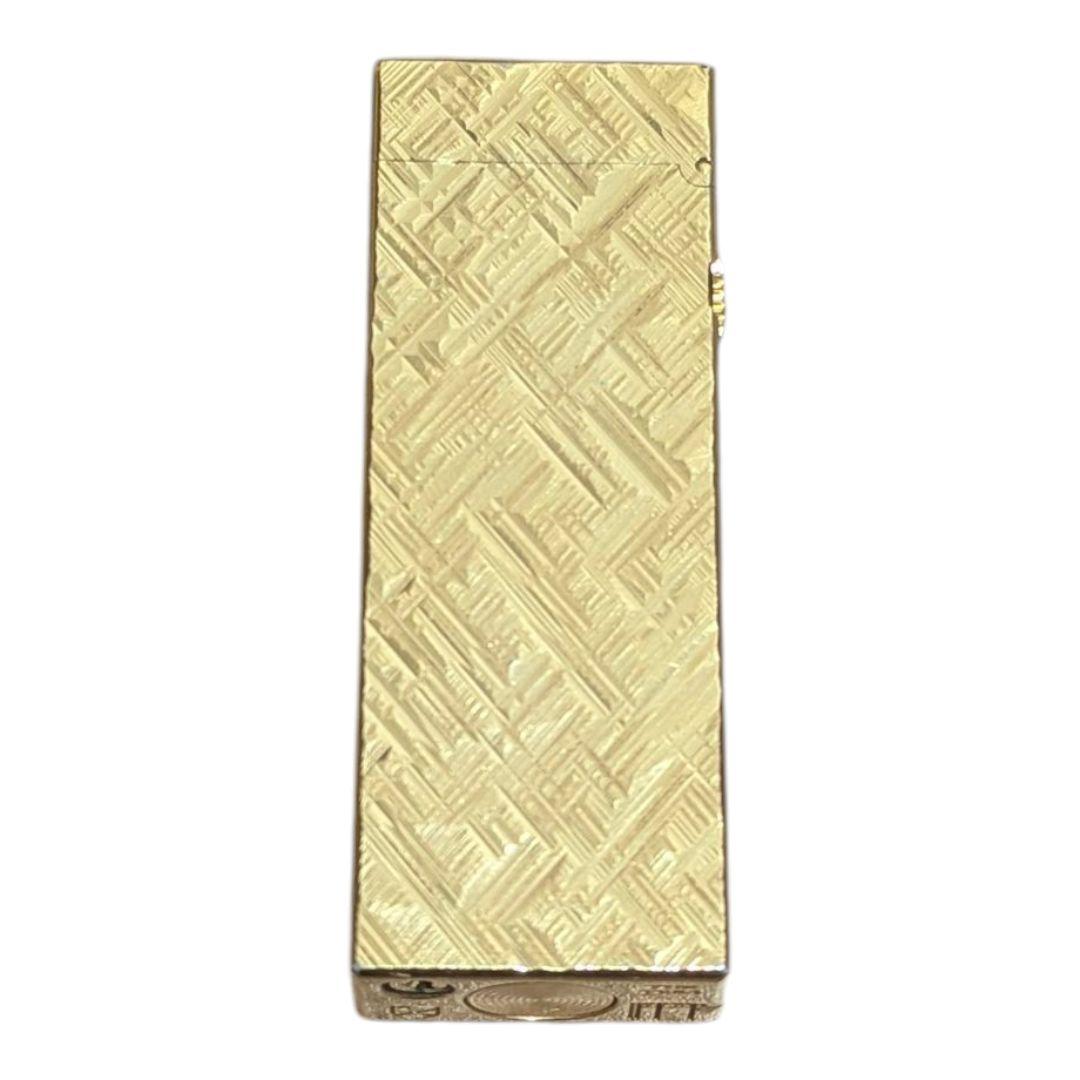 dunhill ガスライター ゴールド クロスカット dunhill ガスライター ゴールド クロスカット