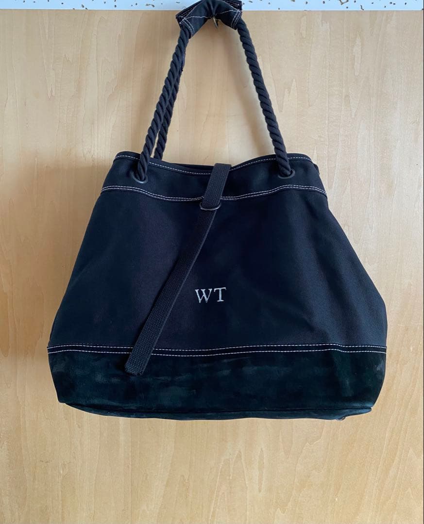 WTAPS バック　キャンバス×スエード