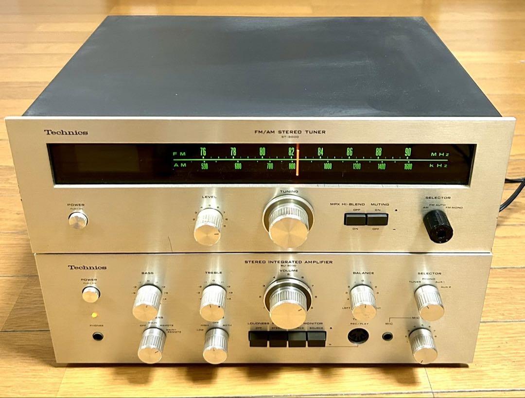 Technics SU-3000・ST-3000 チューナー & アンプ本体