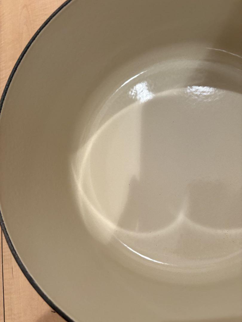 LE CREUSET /レッド 両手鍋 24cm