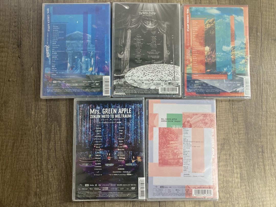 Mrs.GREEN APPLE 通常盤 DVD 5点 Mrs.GREEN APPLE 通常盤 DVD 5点 - Musicアウトレット 価格