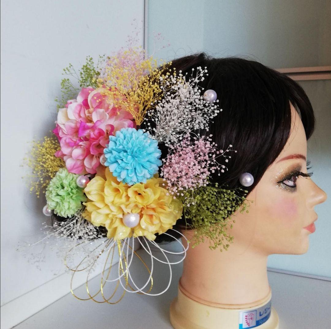 カラフルで可愛い髪飾り 成人式 結婚式 卒業式 和装に Shop At Mercari From Japan Buyee Bot Online