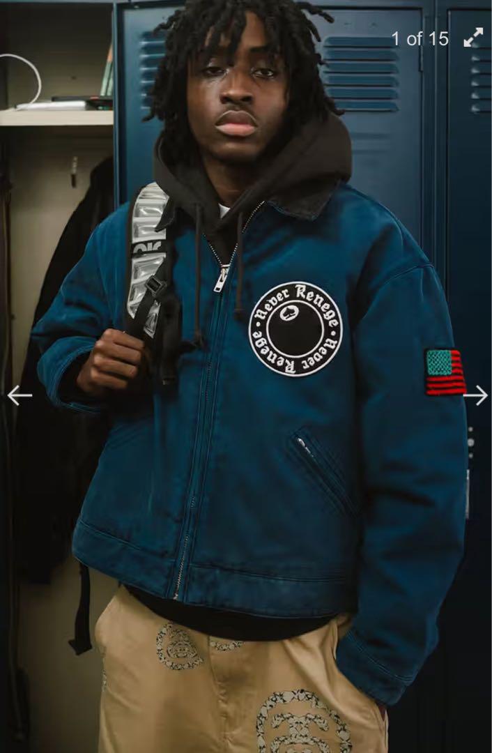Stussy x Denim Tears Canvas Jacket Mサイズ