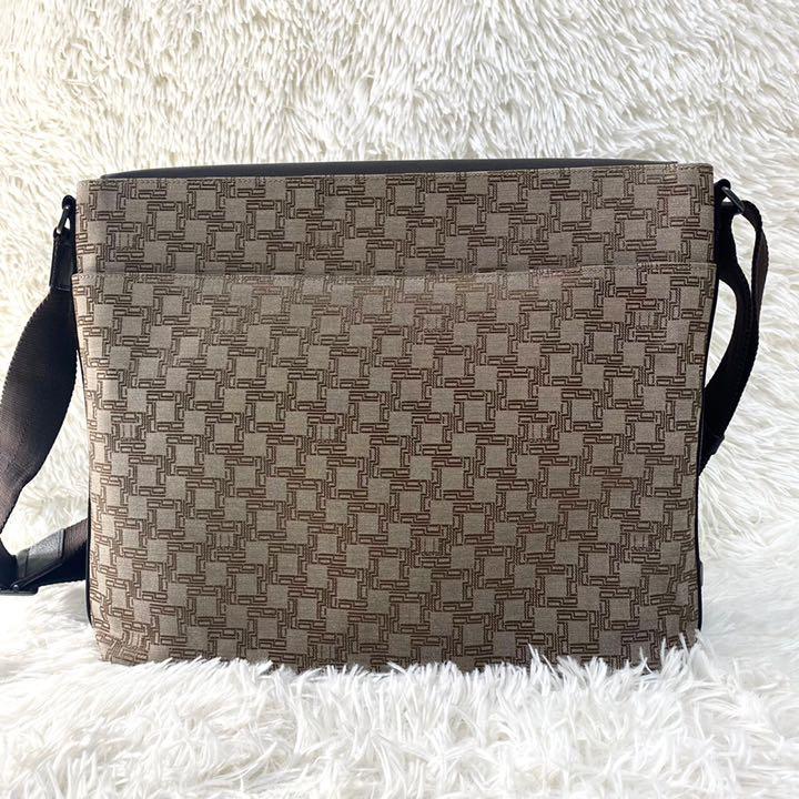 人気SALE限定SALE dunhill ダンヒル ディーエイト ショルダーバック キャンバス レザー aZHVL-m33984200393 得価正規品