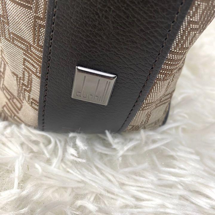 人気SALE限定SALE dunhill ダンヒル ディーエイト ショルダーバック キャンバス レザー aZHVL-m33984200393 得価正規品